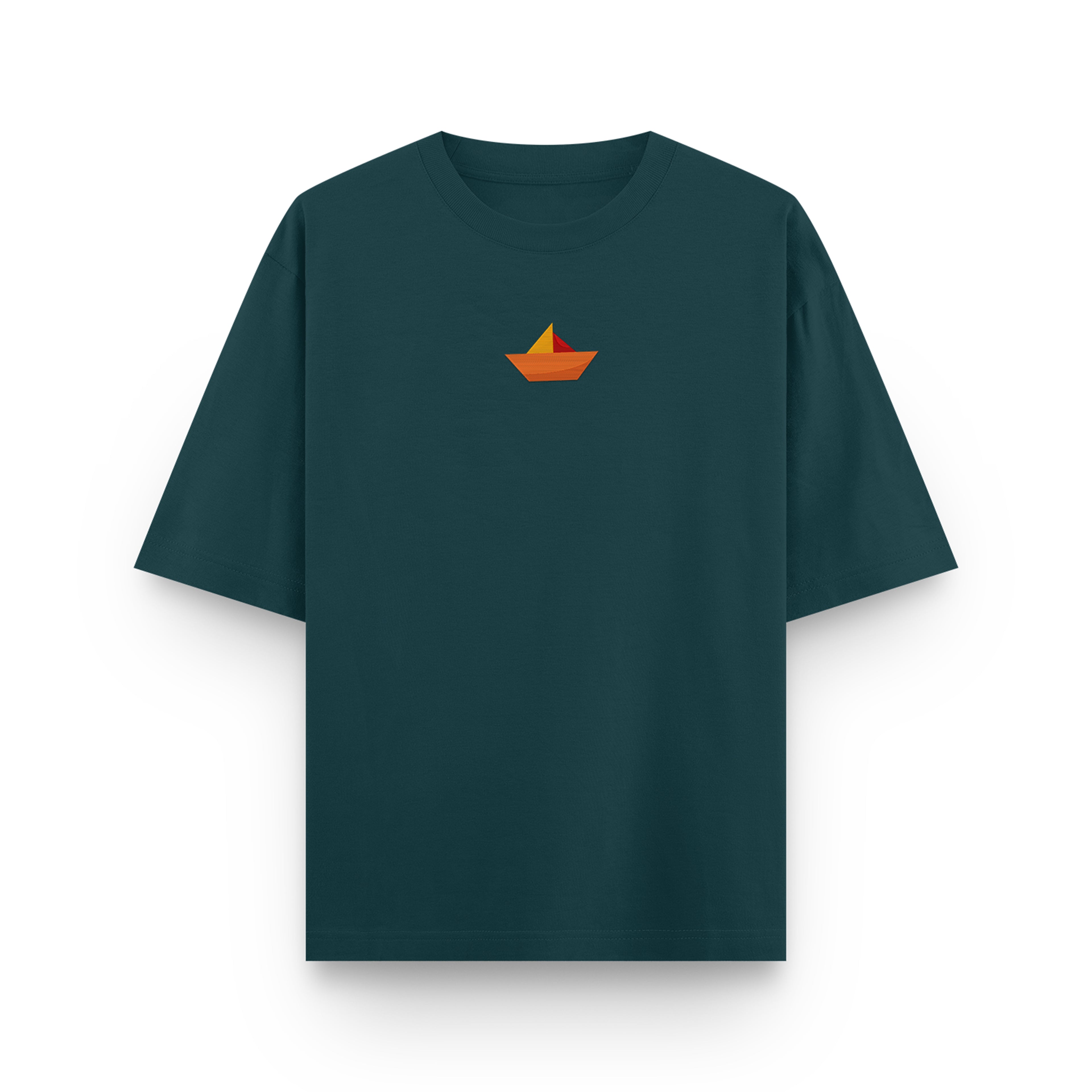 Paper boat Oversized Tee