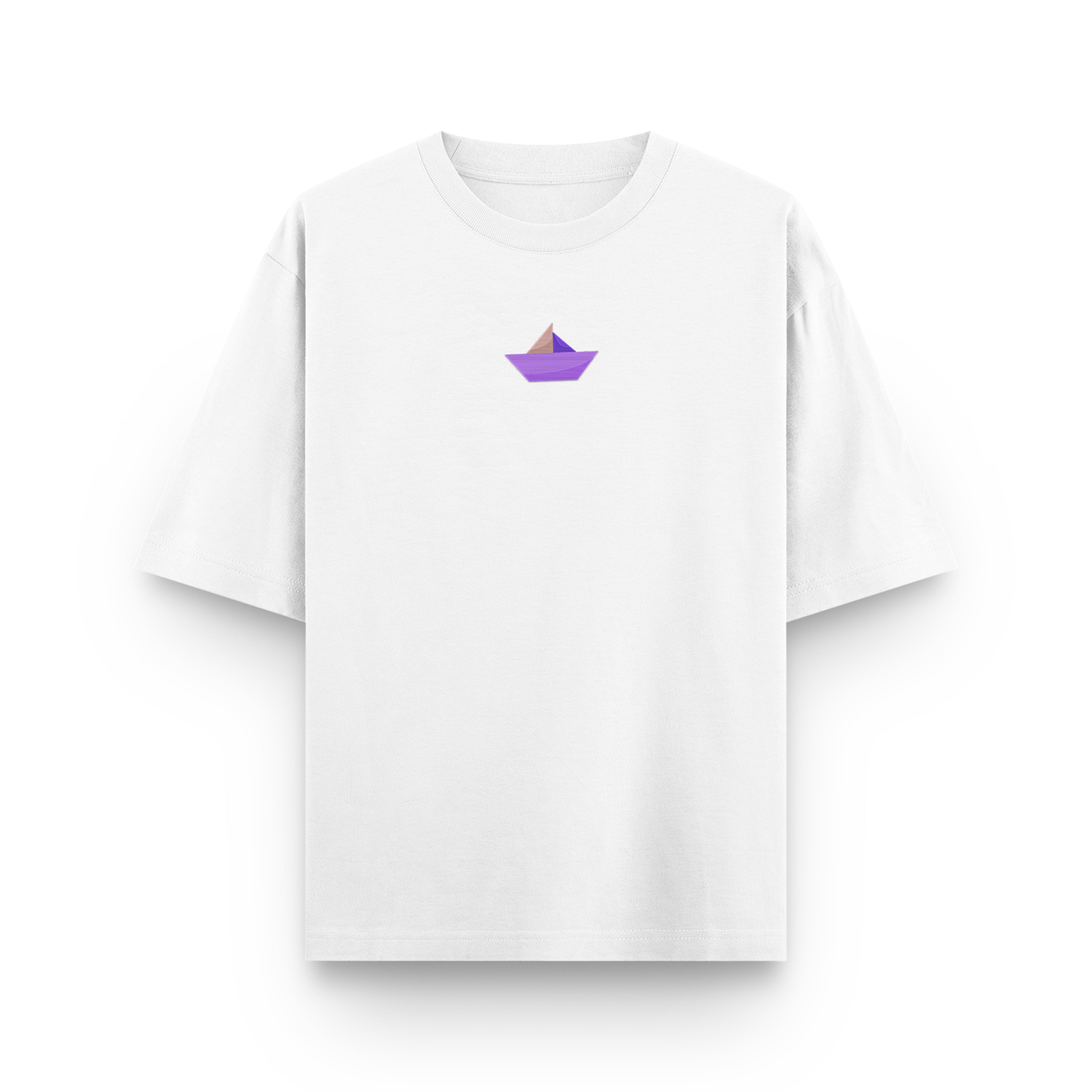 Paper boat Oversized Tee