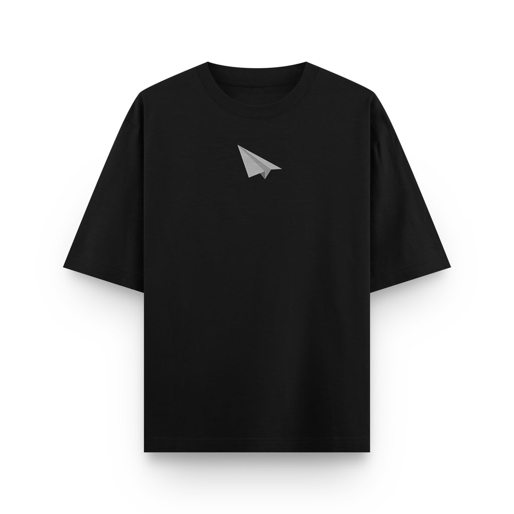 Paper plane Oversized Tee