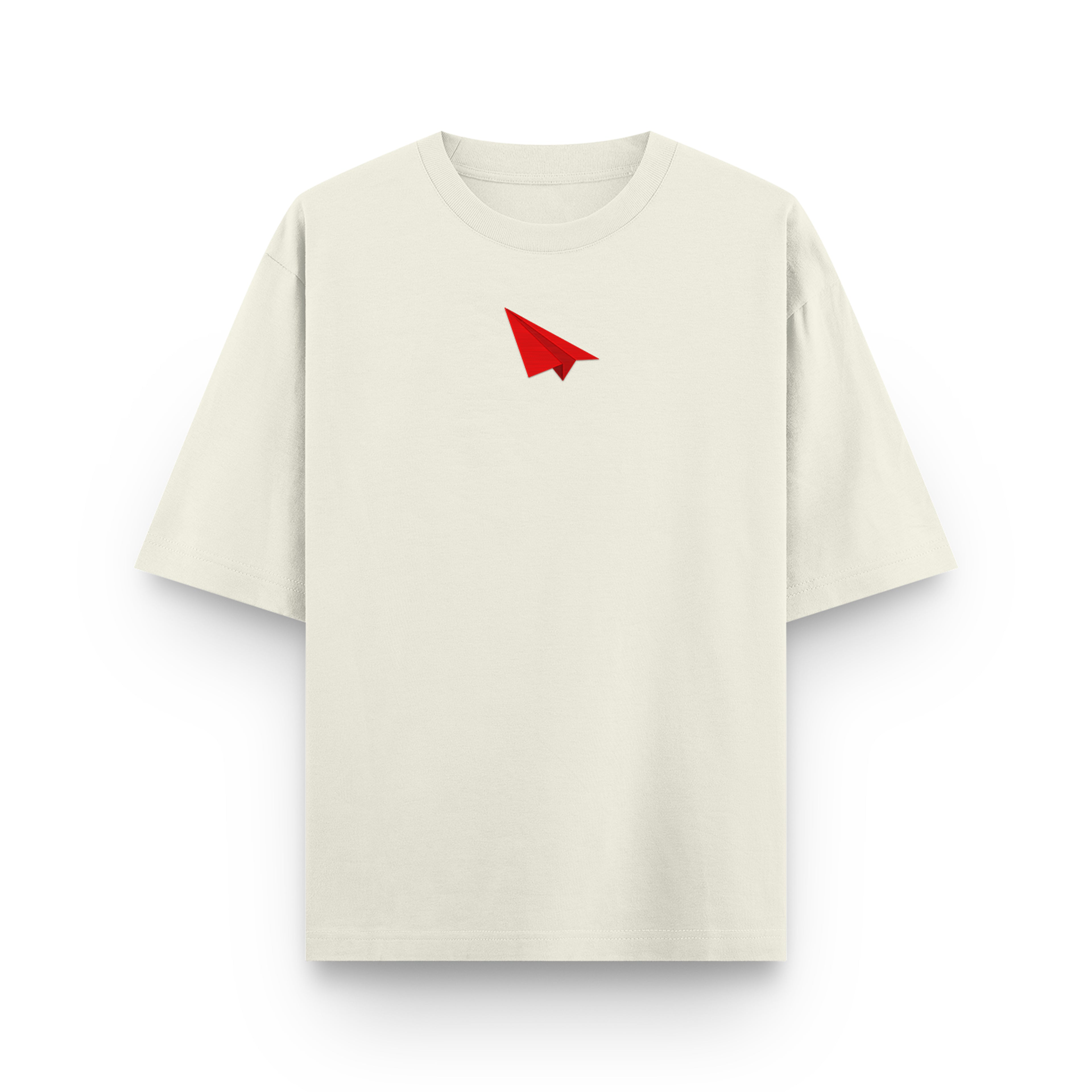 Paper plane Oversized Tee