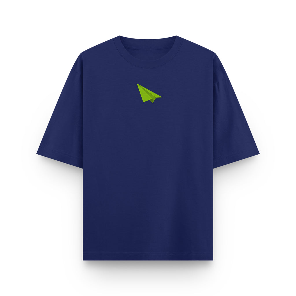 Paper plane Oversized Tee